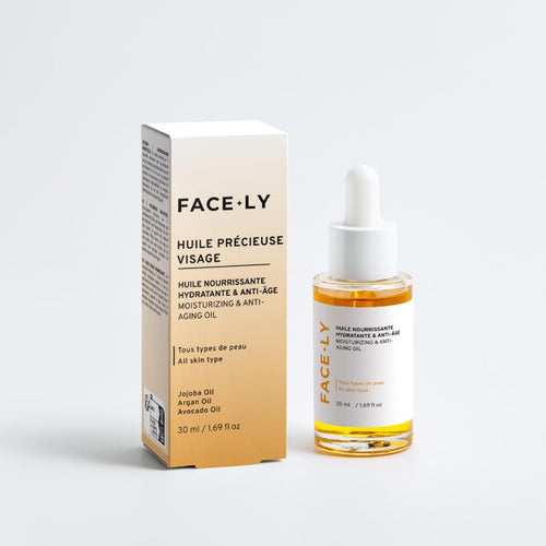 Huile Visage Nourrissante Jojoba et Argan